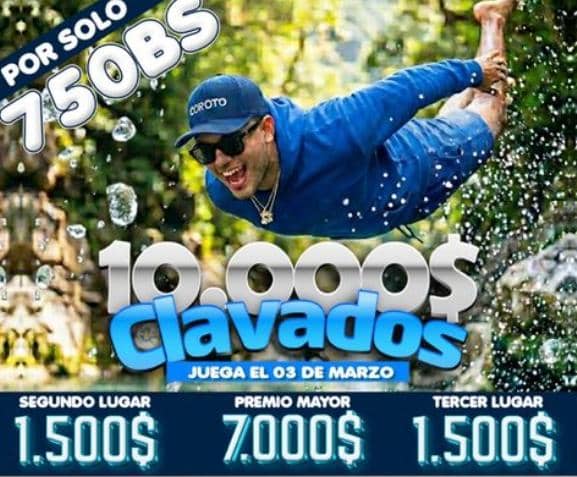 10MIL CLAVADOS